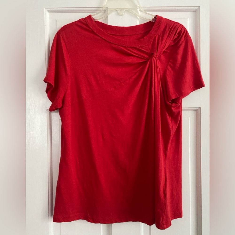 Maeve Red Short Sleeve Tee